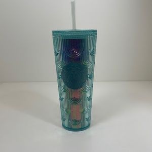 EUC Starbucks 2022 Cup Mint Green with Texture